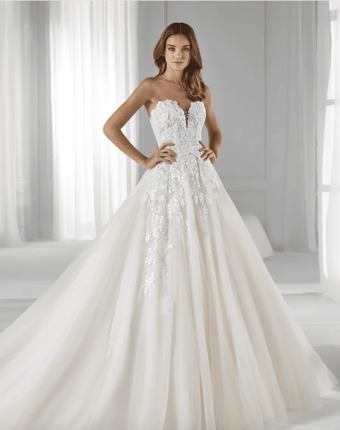 Abito da Sposa AU121461 Aurora Nicole Atelier La Luna Nuova