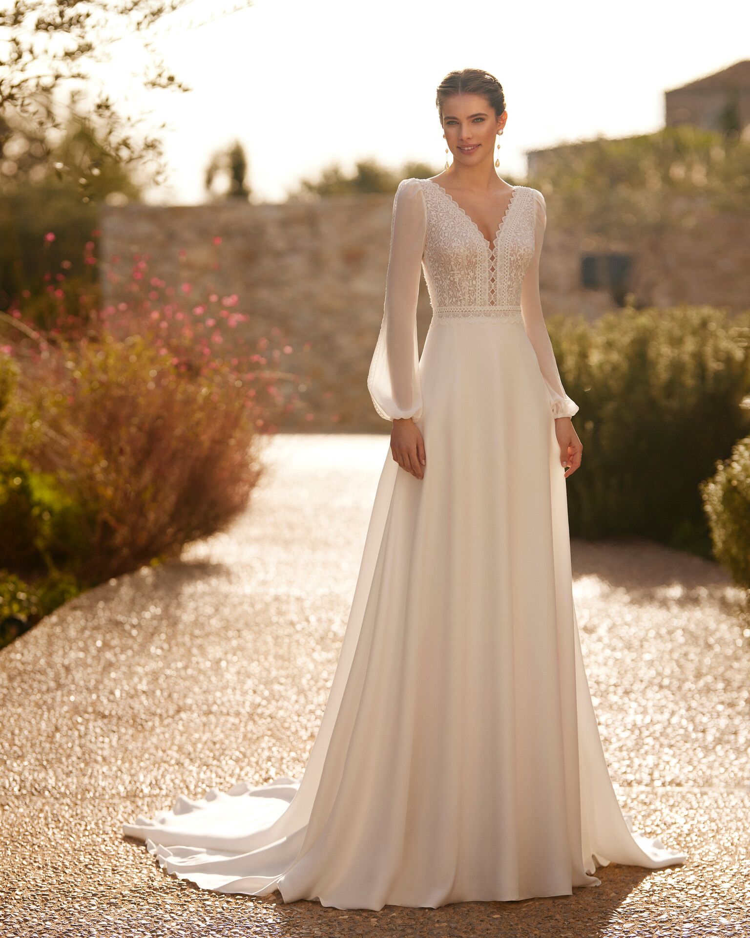 Abito da Sposa Danira Rosa Clara Atelier La Luna Nuova